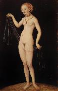 CRANACH, Lucas the Elder Venus (nn03) Spain oil painting artist